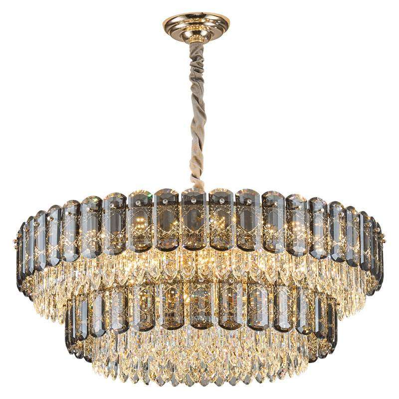 高档奢华水晶灯别墅客厅吊灯2025新款高级感别墅大厅主灯中山灯具,淘宝优惠券,粉丝福利购,淘宝优惠卷