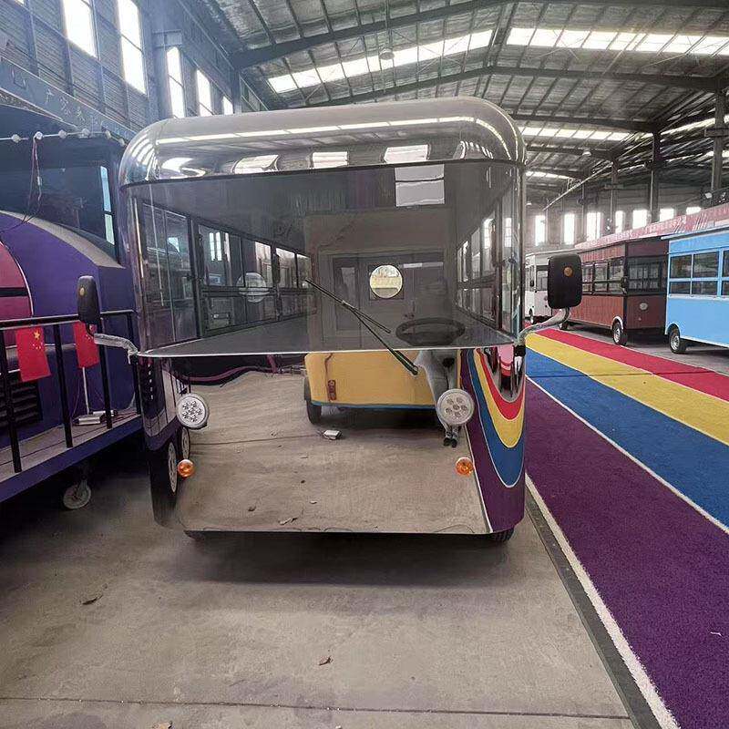 四轮炸串冷餐车网红摊电动VBW餐车多功动能商用餐车饮摆车可移美 - 图2