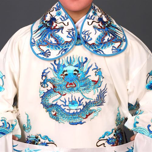 速发梨园舞装京越剧戏曲童童小孩戏台演出服装老生蟒袍 男蟒儿儿 - 图2