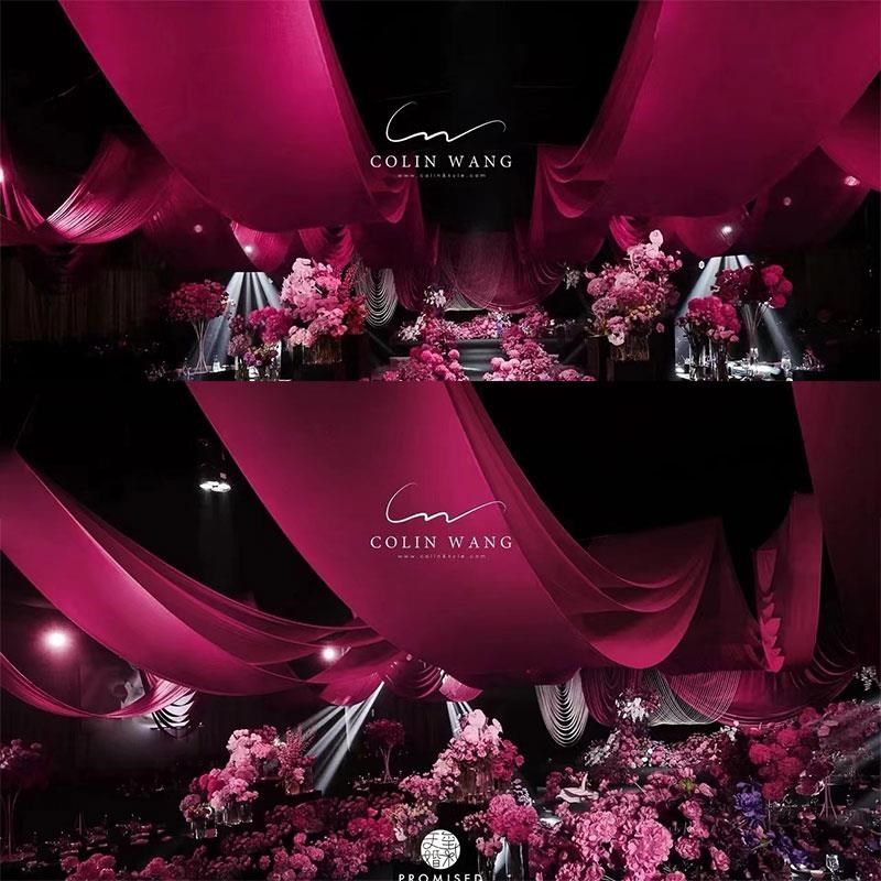 婚庆布幔封顶吊顶纱幔布幔婚礼牛奶丝韩式吊顶布幔多层吊顶装饰布,淘宝优惠券,粉丝福利购,淘宝优惠卷