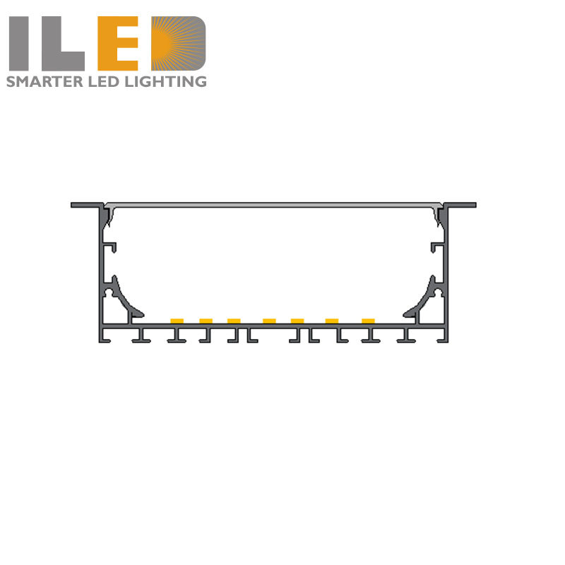 厂家直销LED铝材pc灯罩外壳套件悬挂式安装吊灯办公照明设备,淘宝优惠券,粉丝福利购,淘宝优惠卷