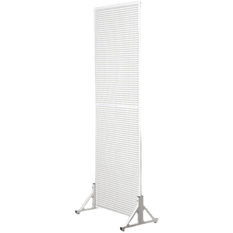 Hole board shelf mobile phone case sock display rack internet celebrity trinket hanger supermarket shelf single and double sided floor-standing