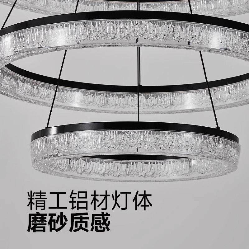 客厅吊灯现代简约2025年新款家用意式极简圆形高级感护眼灯具北欧,淘宝优惠券,粉丝福利购,淘宝优惠卷