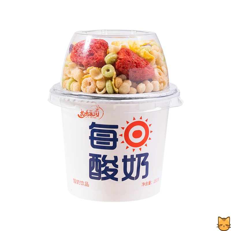 大杯扎希菓乐每日搅拌嚼拌嚼绊浓郁酸奶谷物杯代餐坚果营养早晚餐