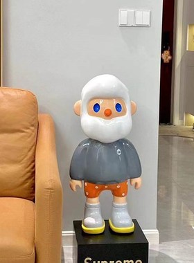 网红bob存钱罐卡通客厅落地大摆件高端玄关摆放现代简约装饰送礼