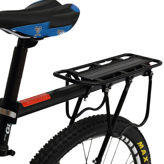 Mountain bike rear seat rack, quick-release bicycle rear rack, can carry people, tail rack, luggage, R rack, cycling equipment, bicycle accessories