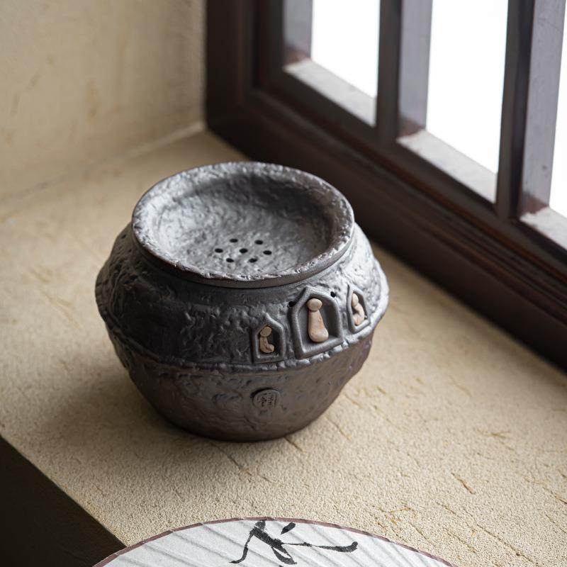 老岩泥建水复古敦煌印象茶洗家用陶瓷功夫茶具茶道配件水盂,淘宝优惠券,粉丝福利购,淘宝优惠卷