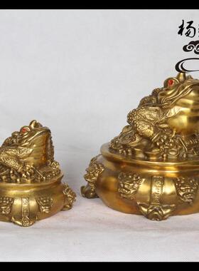 杨记盆铜铜聚UCW宝蟾蜍金蟾摆工件厂铜器