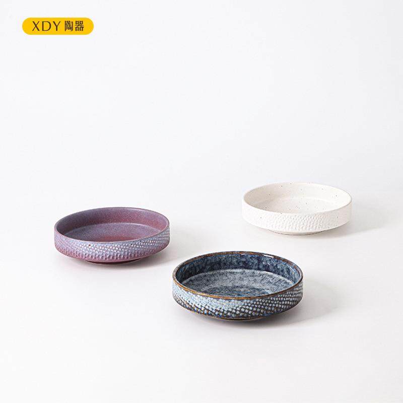 烫复古陶瓷餐具家用高颜值面碗75寸外蜂窝7.5寸外圆钵泡碗盘加厚,淘宝优惠券,粉丝福利购,淘宝优惠卷