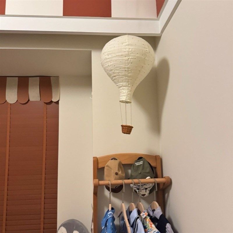 ins风热气球装饰diy材料包儿童房手工挂饰小众装饰气球灯罩吊饰,淘宝优惠券,粉丝福利购,淘宝优惠卷