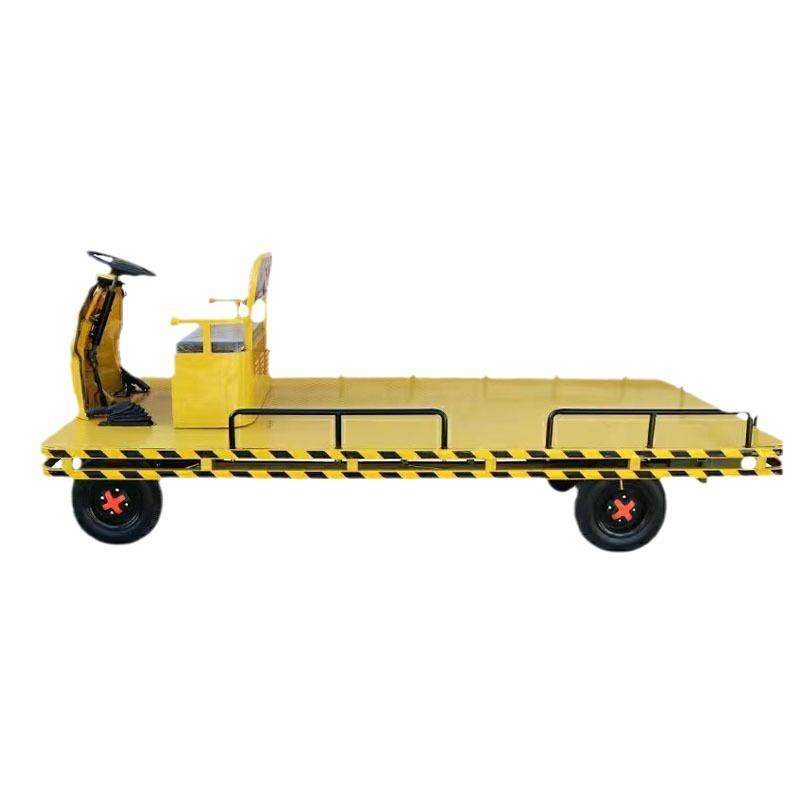 工厂用货物运输车方向盘式仓库载重王果园搬运电动骑行平板车,淘宝优惠券,粉丝福利购,淘宝优惠卷