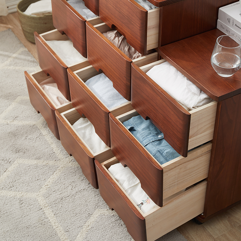 20/30/35/45/50cm 宽实木夹缝收纳柜抽屉式小窄柜缝隙床头置物柜 - 图2