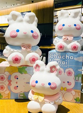 兔年本命年存钱罐女孩高级2023年新款兔年本命年摆件装饰零钱生日