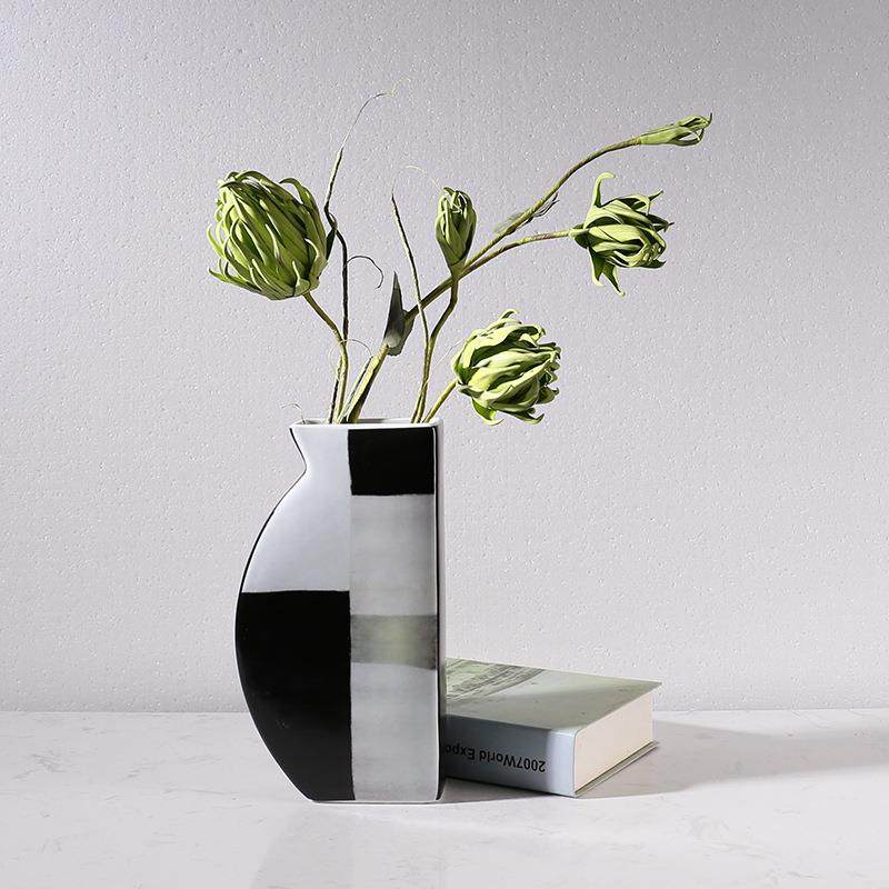 现代约异形陶花瓶瓷件样板房家具ZLZ城酒简店KTV酒吧客摆厅家居软,淘宝优惠券,粉丝福利购,淘宝优惠卷