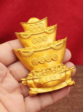 财富节节高招财富贵合金摆件工艺品摆件风水开业家居装饰礼品摆件