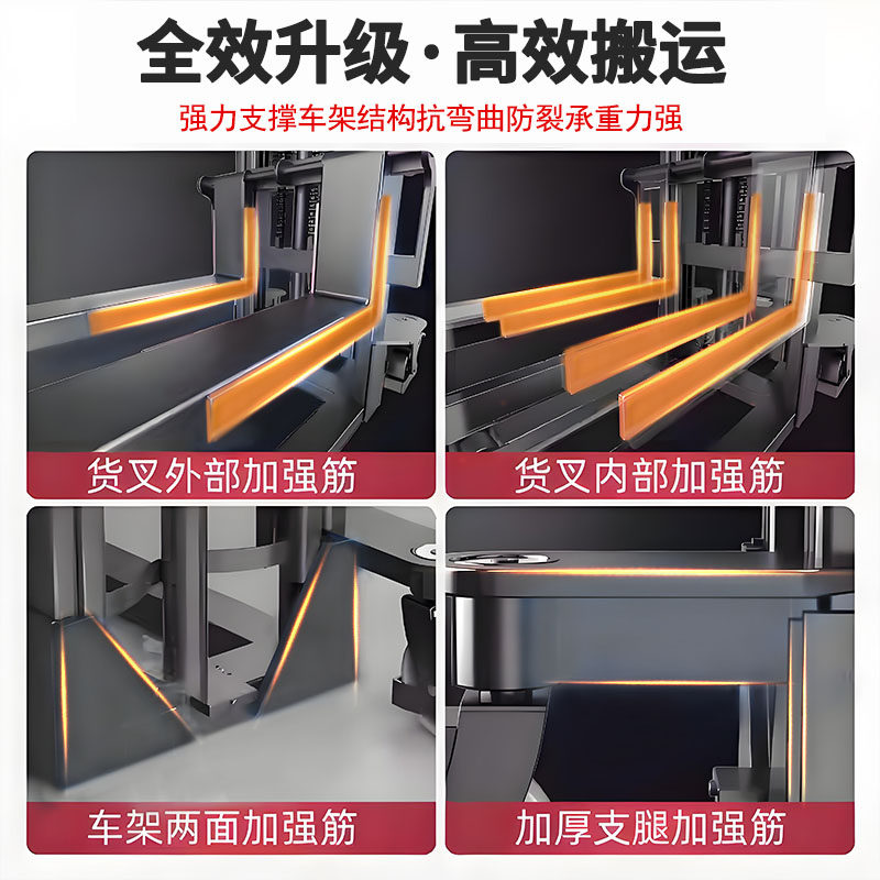 上海沪工公司手动液压堆高车手推搬运车升降车仓库装卸车1/2吨3吨,淘宝优惠券,粉丝福利购,淘宝优惠卷