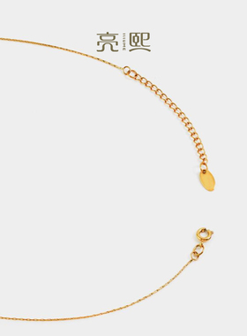 亮熙璀璨系列单颗人鱼泪锆石极细锁骨链高级感项链