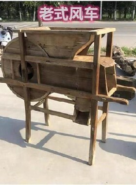 极速手推车收藏品民俗老物件怀旧老木叉老式旧农具仿古民间装饰品