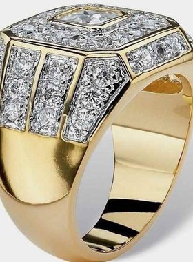 Vintage Rings for Men Jewelry Diamond finger Ring set gifts