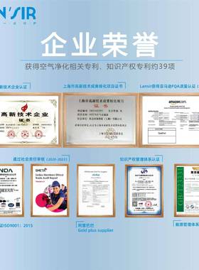 lansir适用夏普空气净化器KC-CD20-WKC-WE20-WKC-WE21-W滤芯