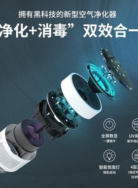 安拓浦智能空气净化器AP-M18分钟净化+消毒还原清新洁净天地