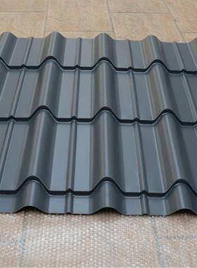 老房子改造828金属屋面板0.9mm铝镁锰琉璃瓦仿古建筑耐用防水板