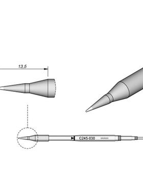 JBC通用型CD-B焊台T245焊笔专用C245系列圆锥形烙铁头