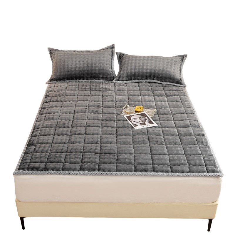 类泡泡绒床垫单件学生宿舍加厚保暖夹棉软床垫床褥床护垫铺垫底,淘宝优惠券,粉丝福利购,淘宝优惠卷