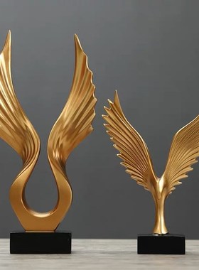 翡丽酒柜装饰品鹰欧式摆件大展宏图电视柜客厅办公室桌面大鹏展翅