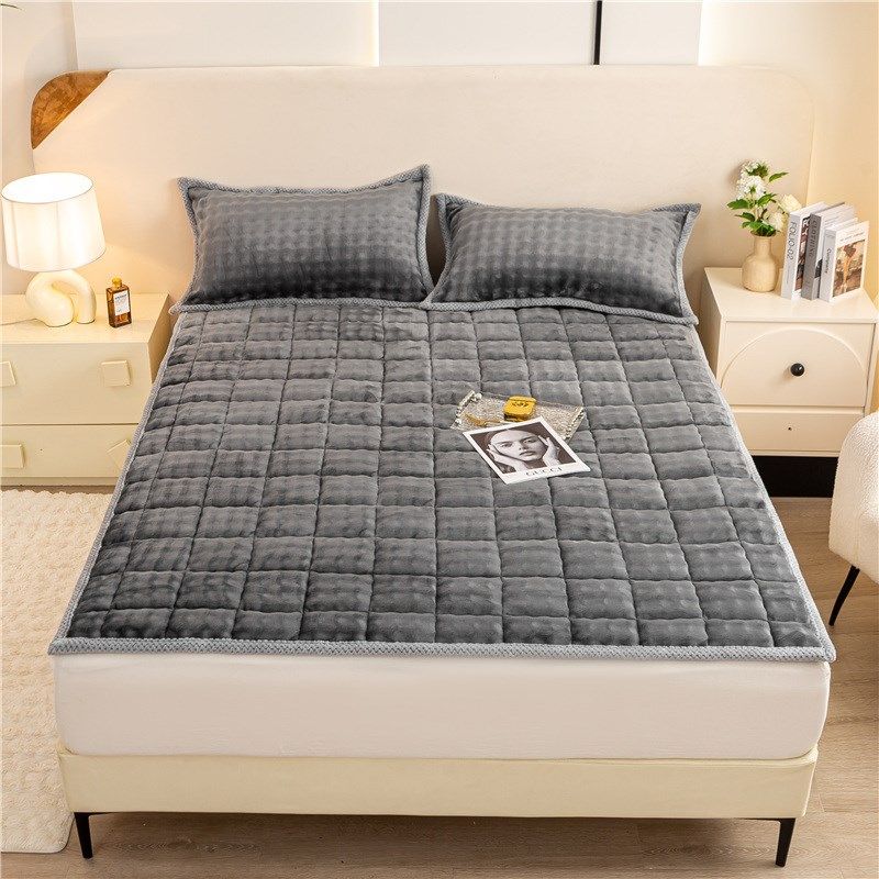 类泡泡绒床垫单件学生宿舍加厚保暖夹棉软床垫床褥床护垫铺垫底,淘宝优惠券,粉丝福利购,淘宝优惠卷