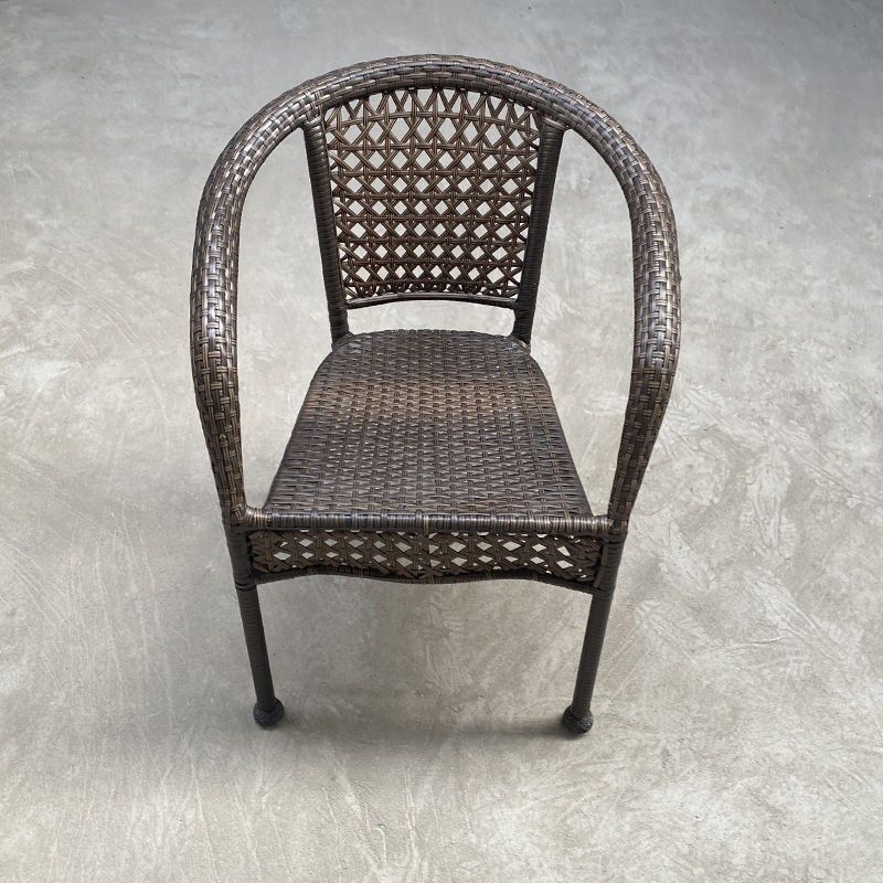 藤椅阳台桌椅单人靠背椅家用客厅餐椅室外手工藤编铁艺庭院休闲椅,淘宝优惠券,粉丝福利购,淘宝优惠卷