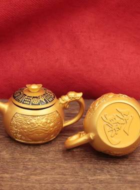 麒麟纳财把把壶转转手把件麻将盘玩转解压手把件汽车钥匙挂件摆件