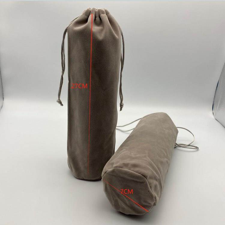 新款直销圆底束口袋 水杯绒布袋 圆底杯套单面绒布套 灰色布袋束,淘宝优惠券,粉丝福利购,淘宝优惠卷