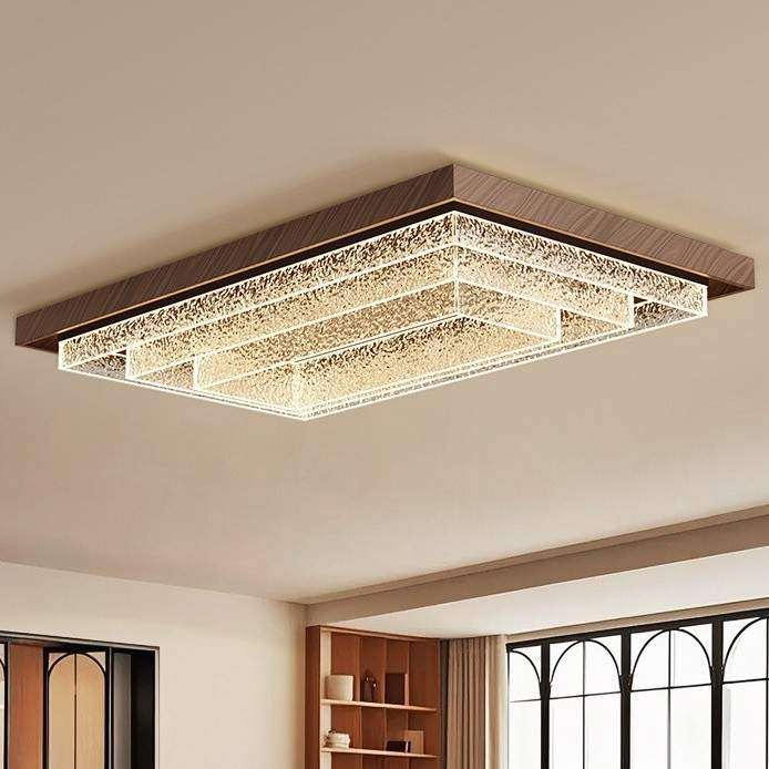 创意2025新款中古风客厅灯吸顶灯大气胡桃木色餐厅卧室灯护眼灯具,淘宝优惠券,粉丝福利购,淘宝优惠卷