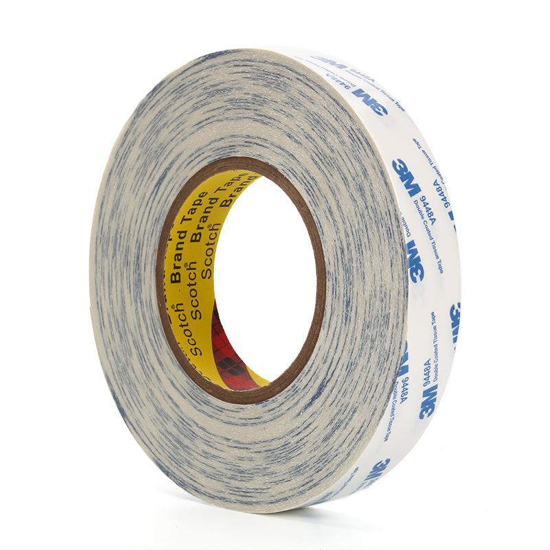 9448a双面胶卷材哑克力广告标识牌铭牌双面胶带魔术贴背胶 - 图3