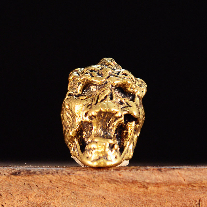 骷髅头热卖手工EDC刀坠串饰挂件黄铜DIY白铜背包尾坠,淘宝优惠券,粉丝福利购,淘宝优惠卷