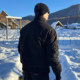 American style three-proof stand collar down jacket men's winter