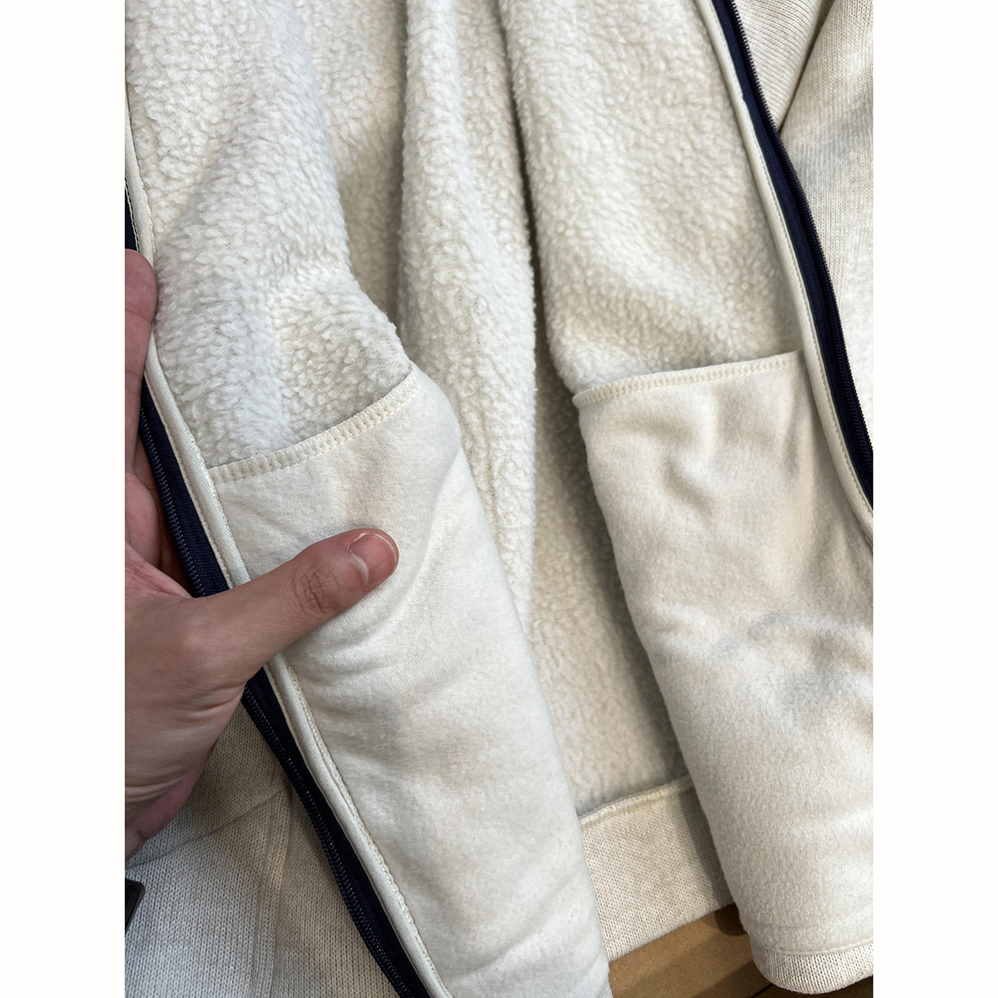 摇粒绒厚款拉链针织开衫卫衣男冬保暖立领夹克休闲时尚抓绒衣外套,淘宝优惠券,粉丝福利购,淘宝优惠卷