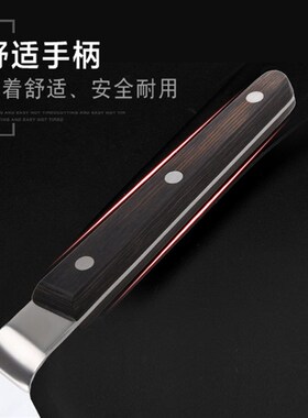 不锈钢铁板烧料理铲 日本料理铲牛扒铲牛排铲披萨平铲煎饼手抓饼