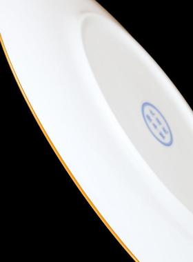 景德镇陶瓷器中式珐琅彩工艺品客厅摆件玄关博古架办公室酒柜摆盘