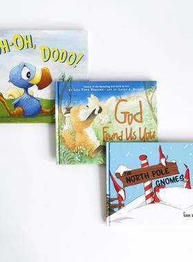 现代简约样板间儿童房道具书装饰真书娱乐区书架彷真书卡通摆件