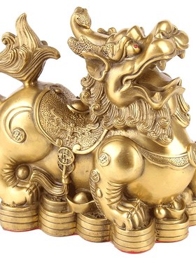 铜貔貅貔貅运招財客厅店铺家居办公室