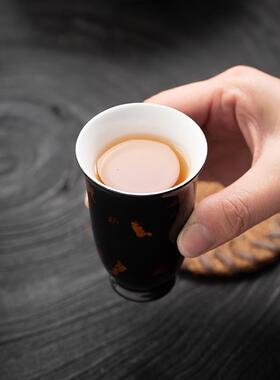 福州非遗漆器手工大漆茶杯主人杯