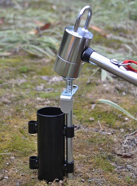新款户外露营垂钓天幕杆固定器帐篷遮阳棚配件撑杆固定管支架