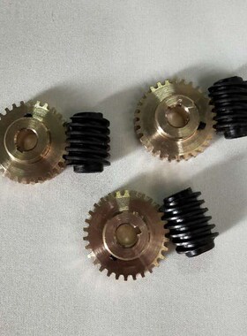 新品801铲皮机配件铜齿轮铁蜗轮 削皮机3Y2零件大王金轮象王通用