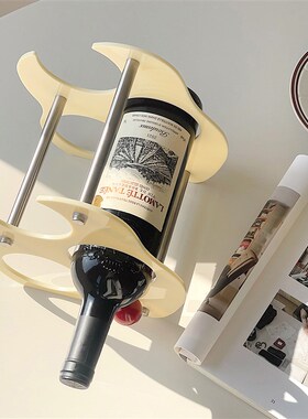 奶酪红酒架摆件客厅餐边柜电视柜C酒柜亚克力酒托创意家居装饰品