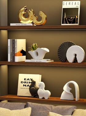 艺贝放子现意代高级感样板间酒柜艺术陈列摆件开RZ-ML843格创居装