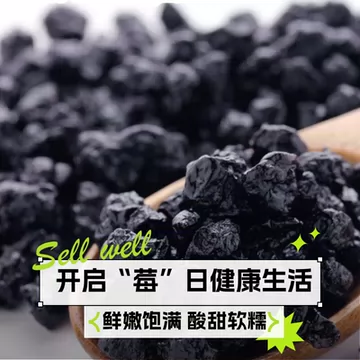 紫约蓝莓干120g*3袋+蓝莓软糖30粒*3瓶[20元优惠券]-寻折猪