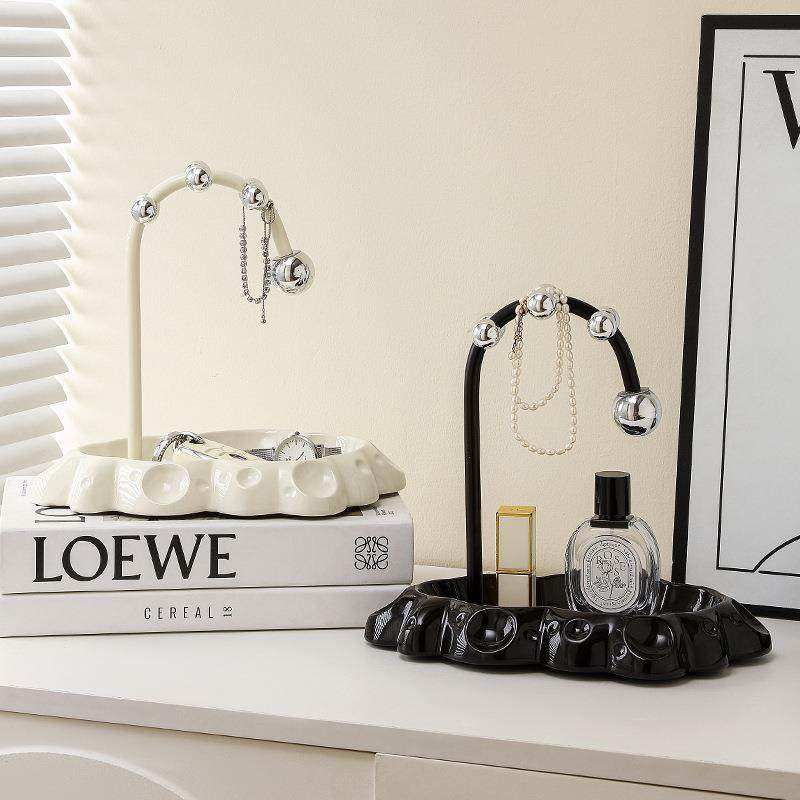 陶瓷放钥匙收纳玄关摆件轻奢高档入户门口鞋柜装饰品奶油风置物架,淘宝优惠券,粉丝福利购,淘宝优惠卷