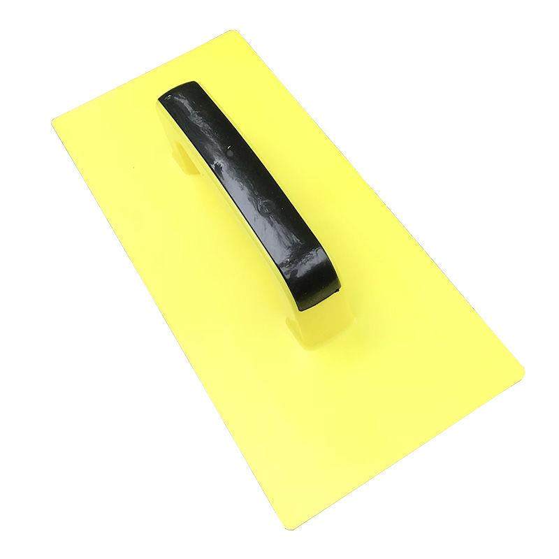 钢化塑料黄色黑柄平底光面泥抹建筑瓦工工具泥抹板抹灰10个包邮,淘宝优惠券,粉丝福利购,淘宝优惠卷